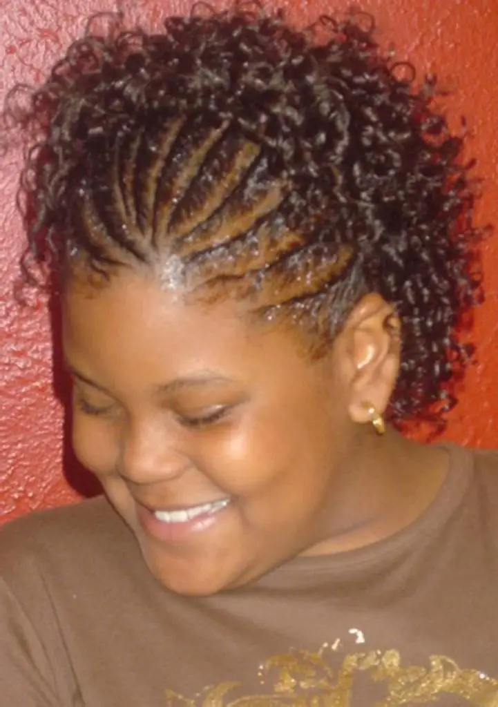 20 Interesting Short Curly Braids Hairstyles Sheideas 0844