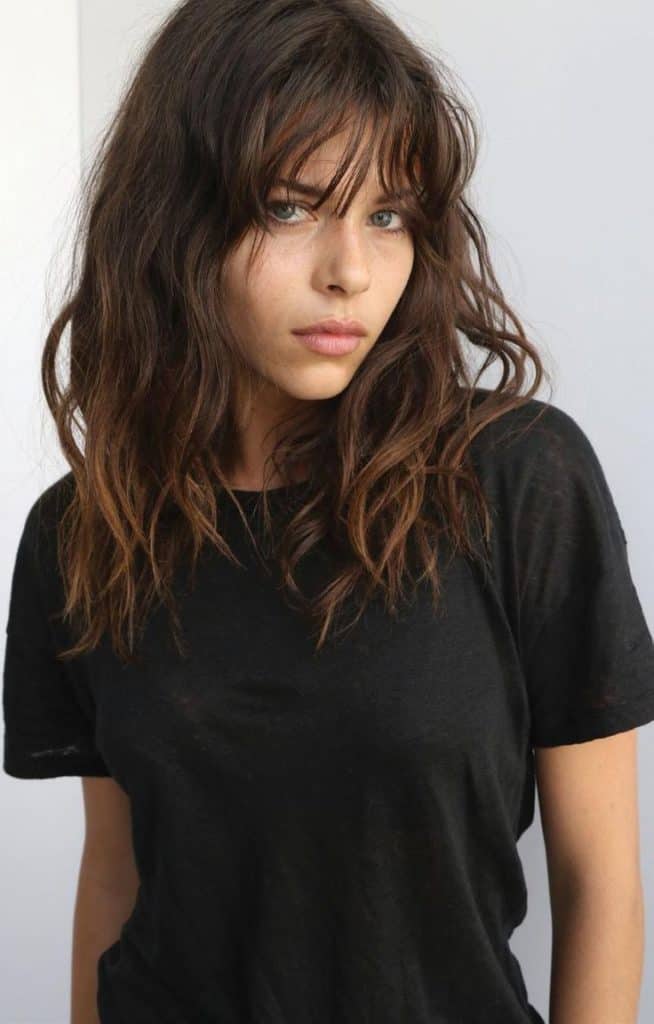 Medium Hairstyles With Bangs 2018