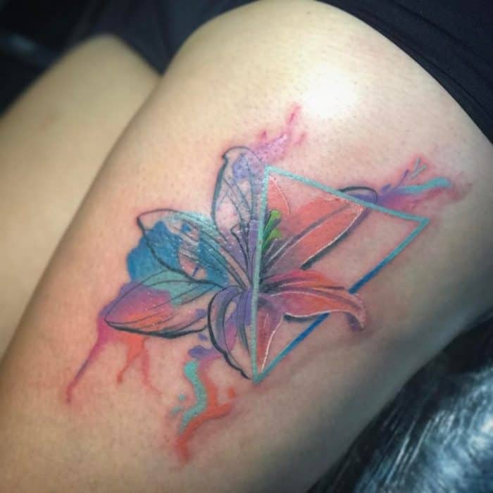 35 Beautiful Lily Flower Tattoo Designs – SheIdeas