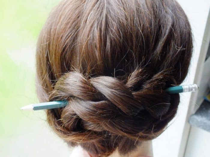 25 Easy Hair Stick Bun Ideas for Ladies SheIdeas