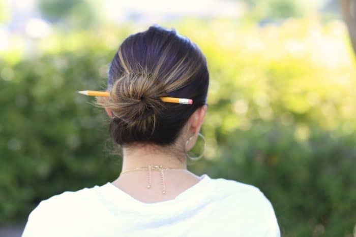 25 Easy Hair Stick Bun Ideas For Ladies Sheideas