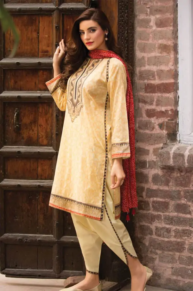latest shalwar kameez design female 2018