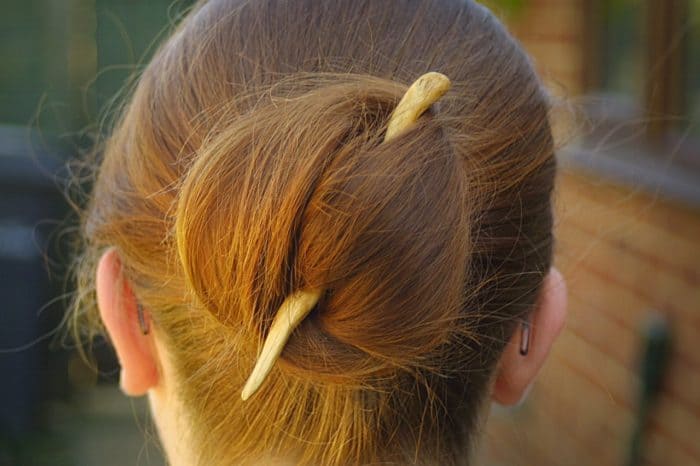 25 Easy Hair Stick Bun Ideas for Ladies SheIdeas