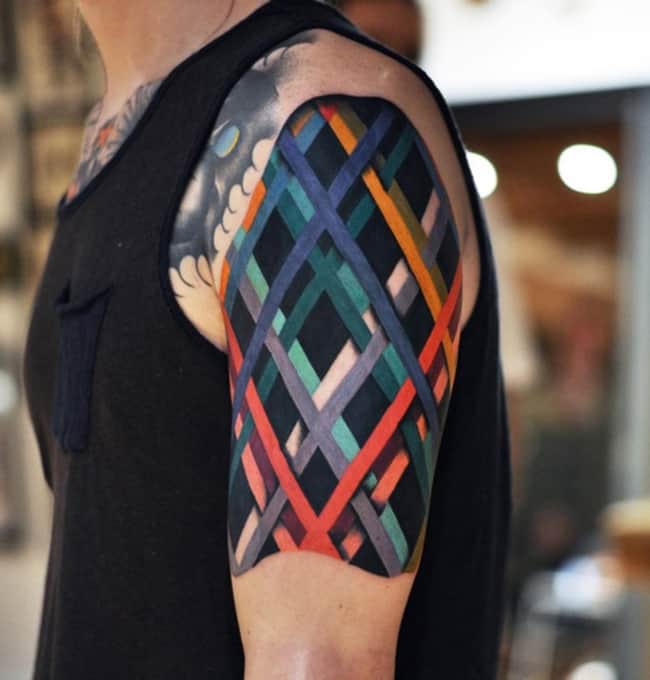  Abstract Art Tattoo Designs