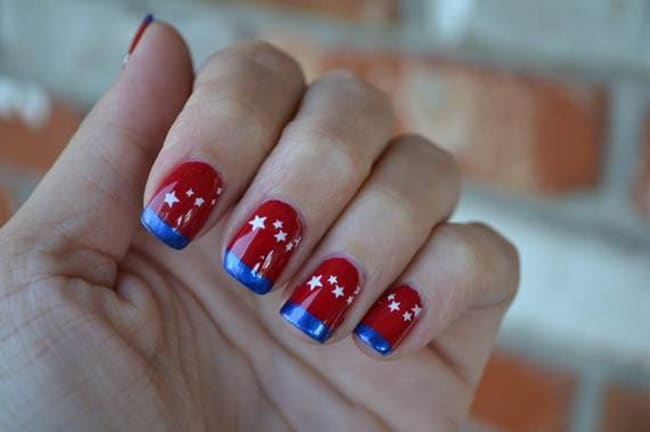 Patriotic Nail Art Designs