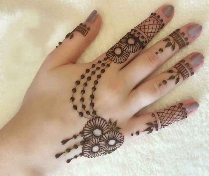 Easy And Simple Mehndi Designs That You Should Try In Back Hand My Xxx Hot Girl 0151