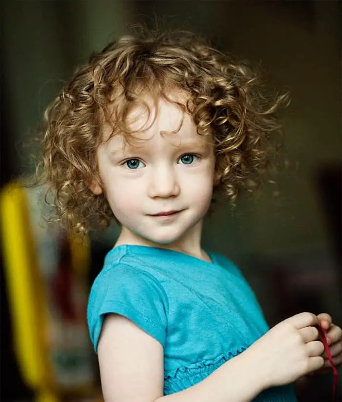 Little Girl Short Curly Hairstyles