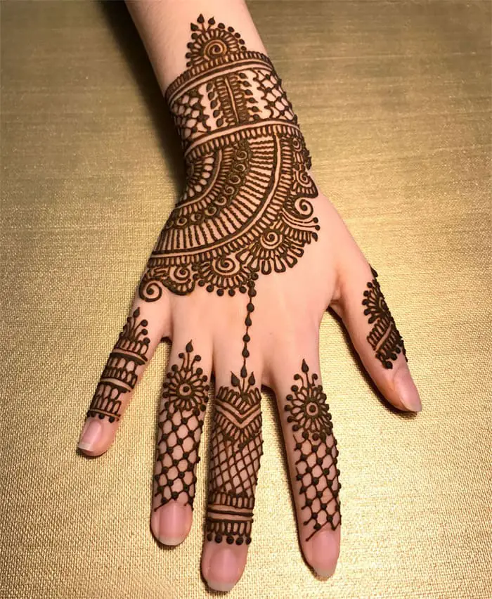 20 Latest  Designer  Mehndi  Images for Ladies SheIdeas