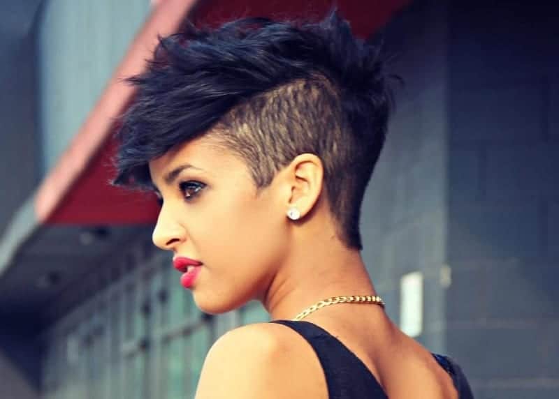 mohawk hairstyles with weave for women