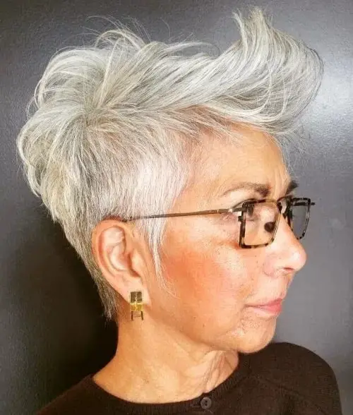 textured spike for women over 60