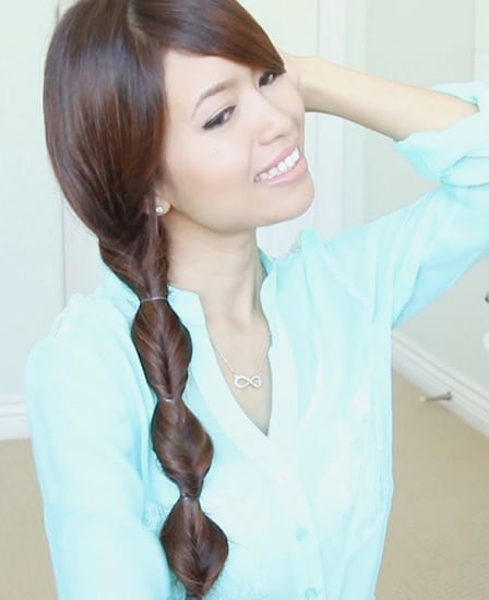 23 Creative Weave Ponytail Hairstyles With Bangs Sheideas