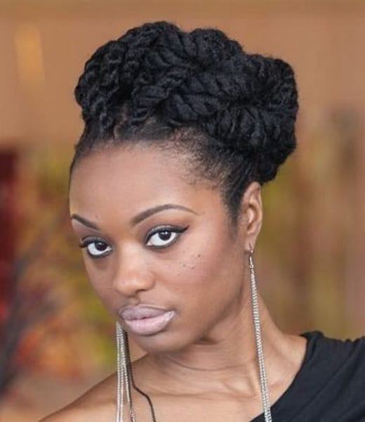 20 Stunning Braided Updo Hairstyles for Black Hair – SheIdeas