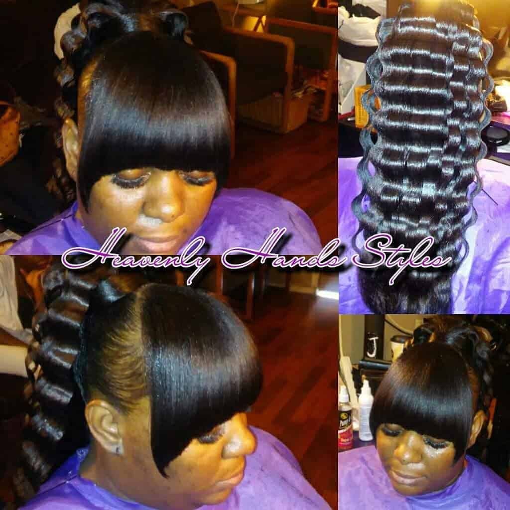 23 Creative Weave Ponytail Hairstyles With Bangs Sheideas