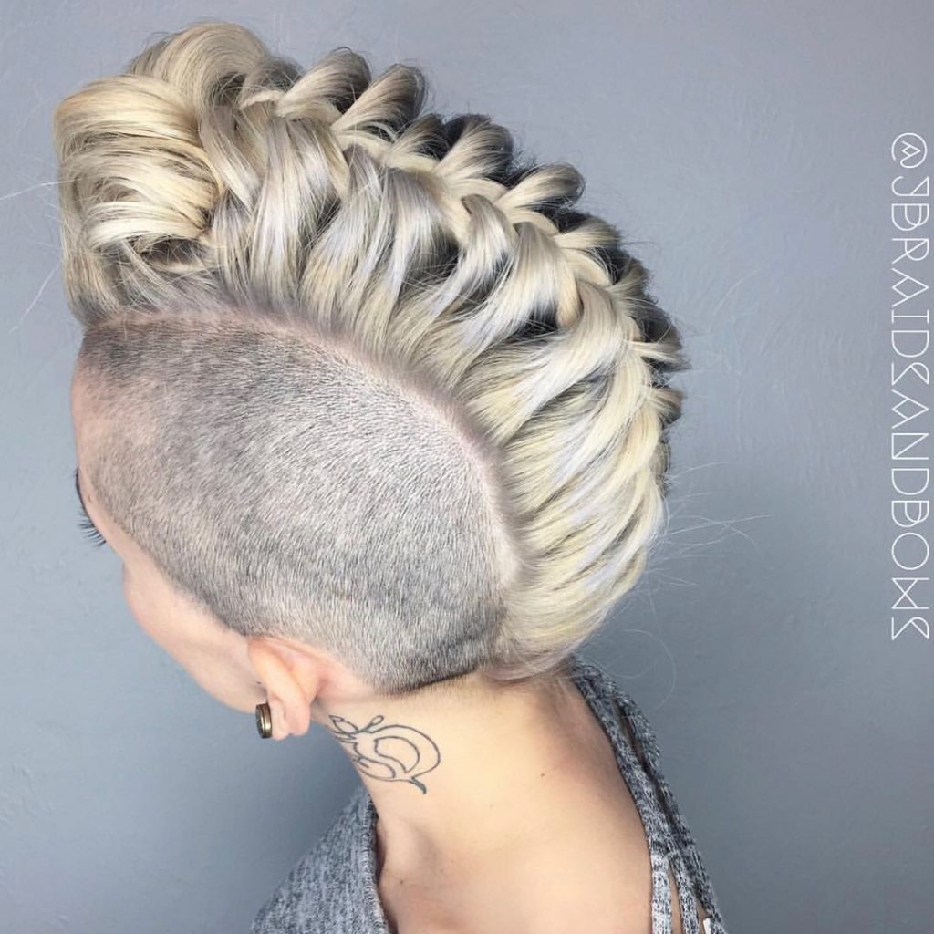 12 Fabulous Braided Mohawk Hairstyles with a Weave – SheIdeas