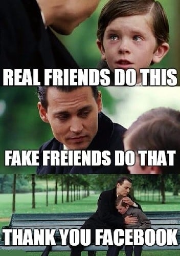 funny memes about fake friends