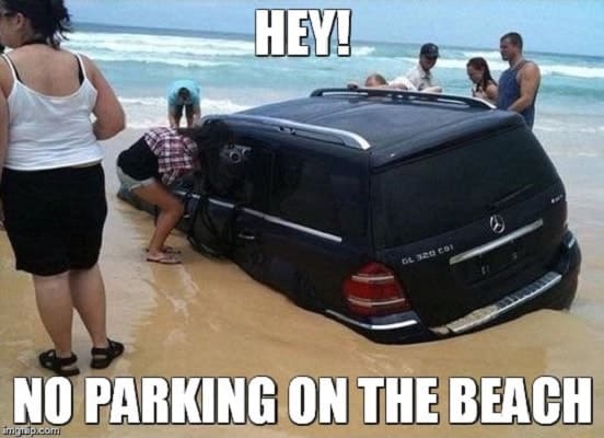 funny beach memes to laugh