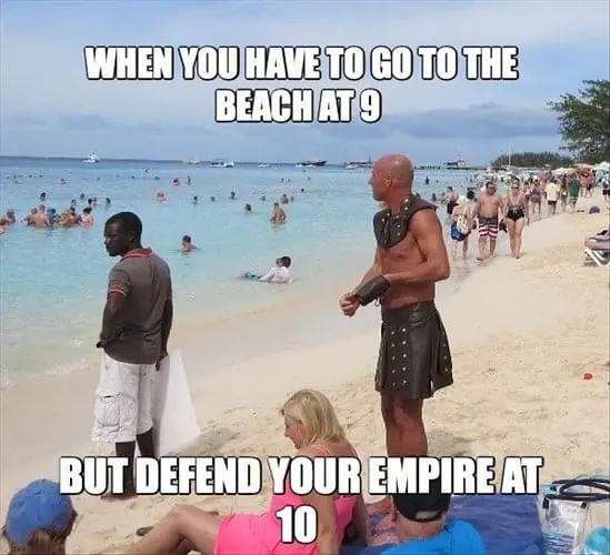 funny memes about beach 