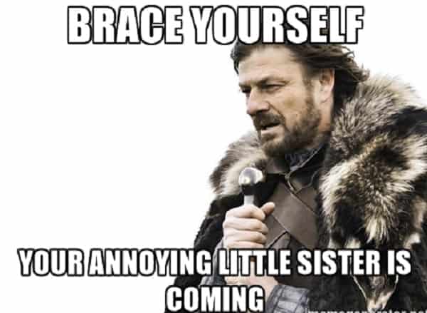 30 Funny Sister Memes For Classic Sibling Amusements Sheideas