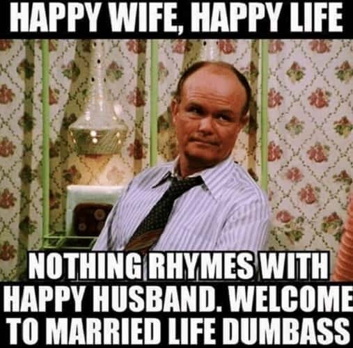 funny wife meme from husband