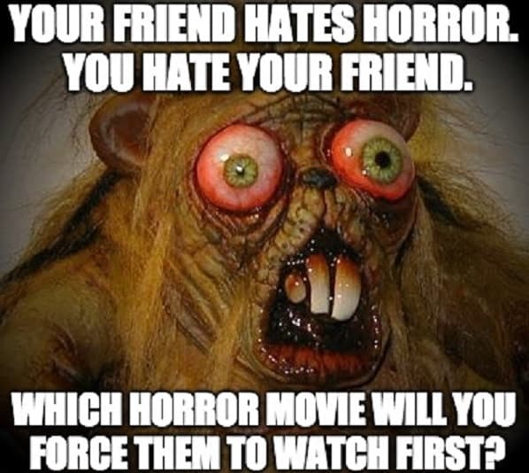 horror movie memes