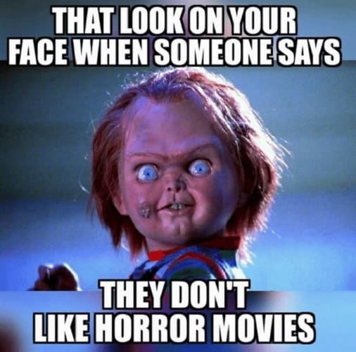 memes about horror movies