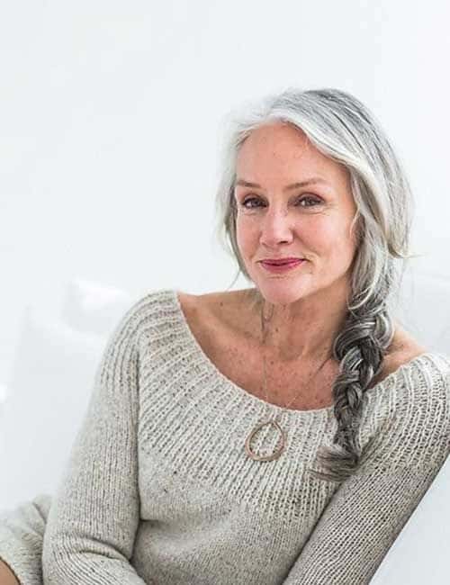 beautiful Best Long Hairstyles For 50 Year Olds for Short hair