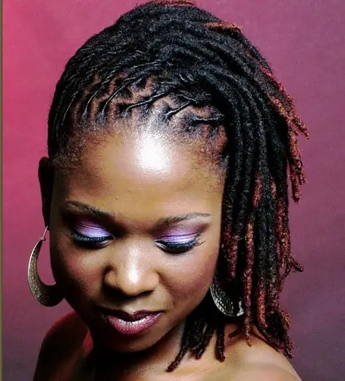 Short Dreadlocks Hairstyles For Weddings