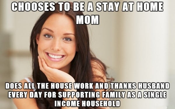 stay at home mom meme