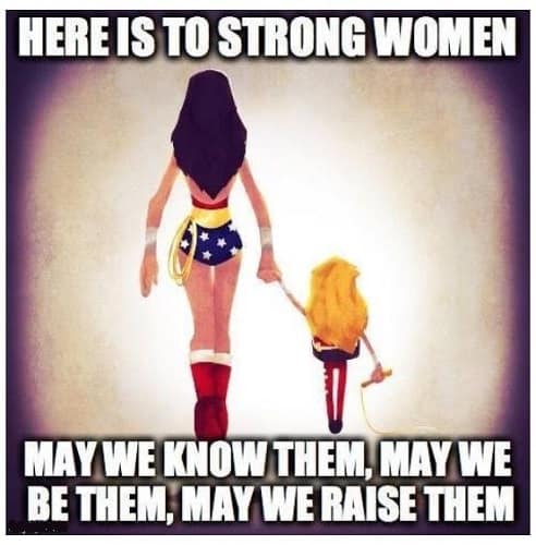 strong woman meme