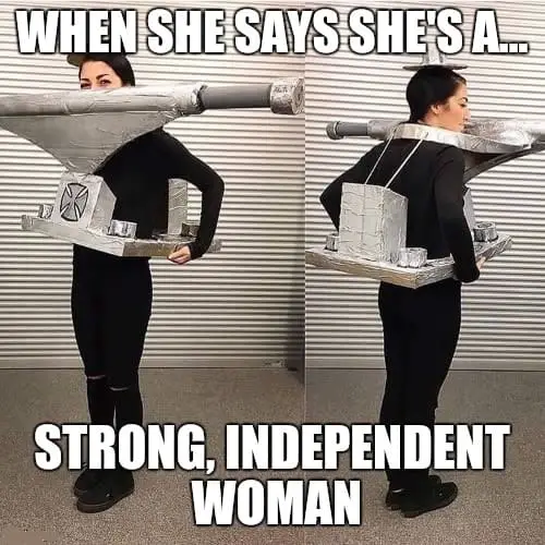 memes about strong women