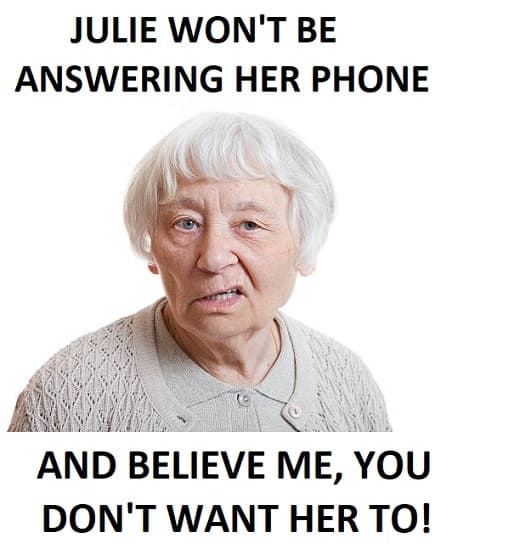 funny woman on phone meme