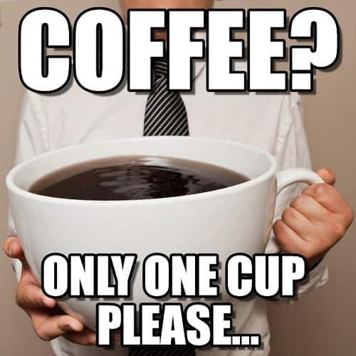 hilarious meme regarding I need coffee