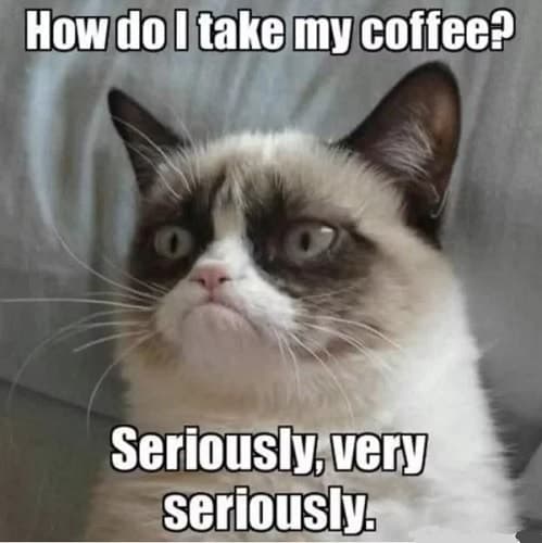 I need coffee meme that makes you laugh