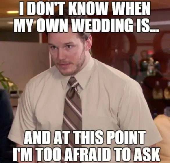 30 Funny Wedding Memes for The Bride And Groom SheIdeas