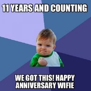 Top 20 Funny Happy Anniversary Memes – SheIdeas