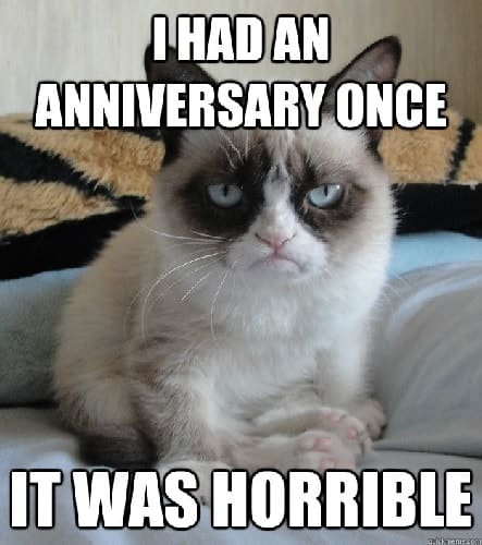 funny happy anniversary memes to laugh