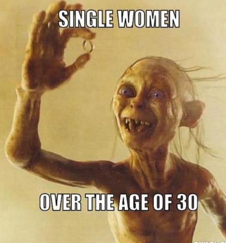 funny single women meme