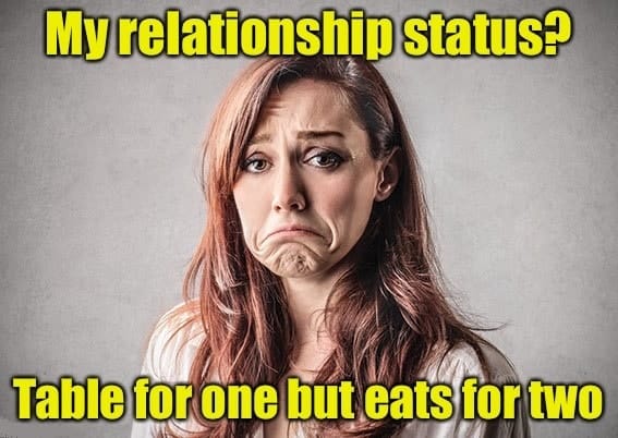 single woman meme