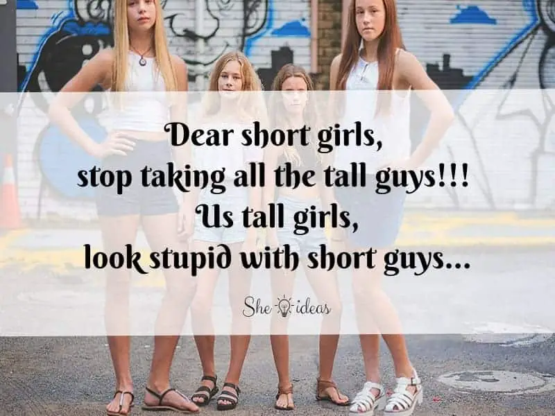 tall girl meme