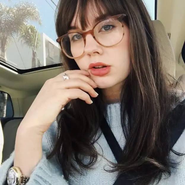 23 Captivating Hairstyles With Bangs And Glasses For Women Sheideas