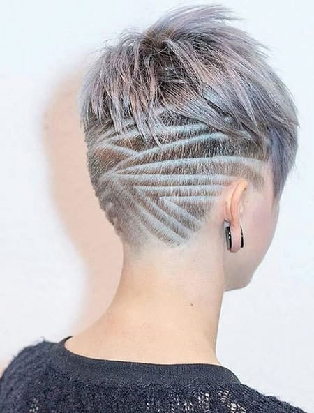 10 Back Of The Head Sides Shaved Head Designs For Women 21