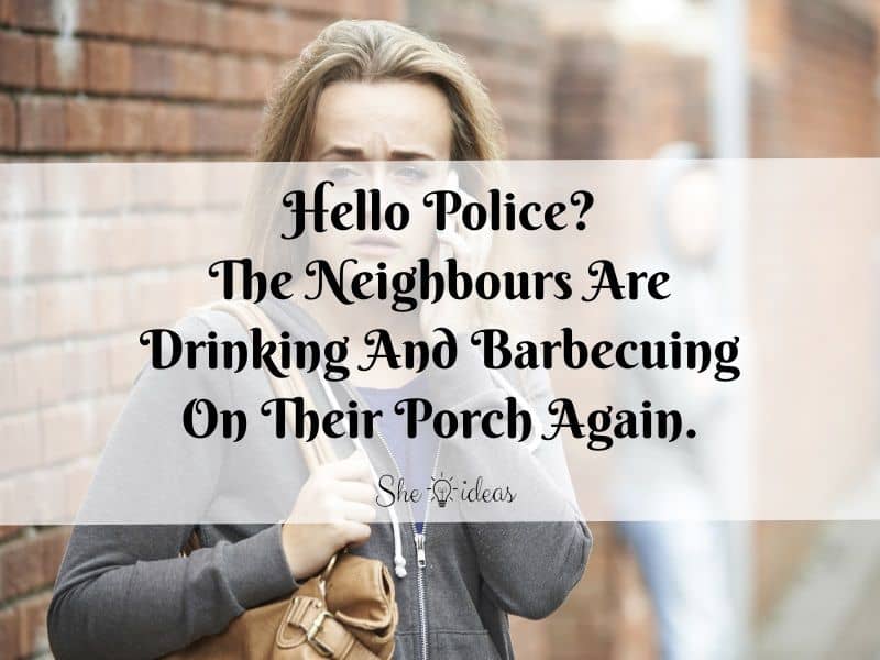 woman calling police meme 