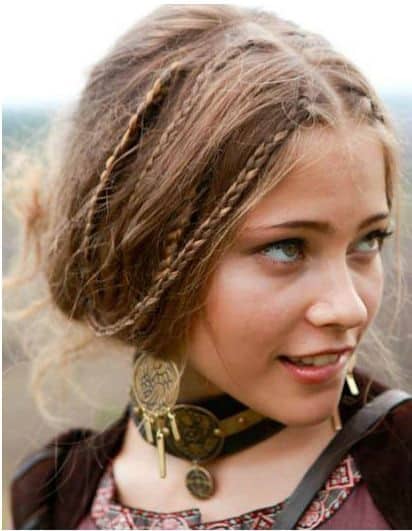 70's boho braids for women