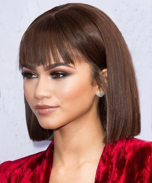 22 Uplifting Black Hairstyles With Bangs 2019 Sheideas