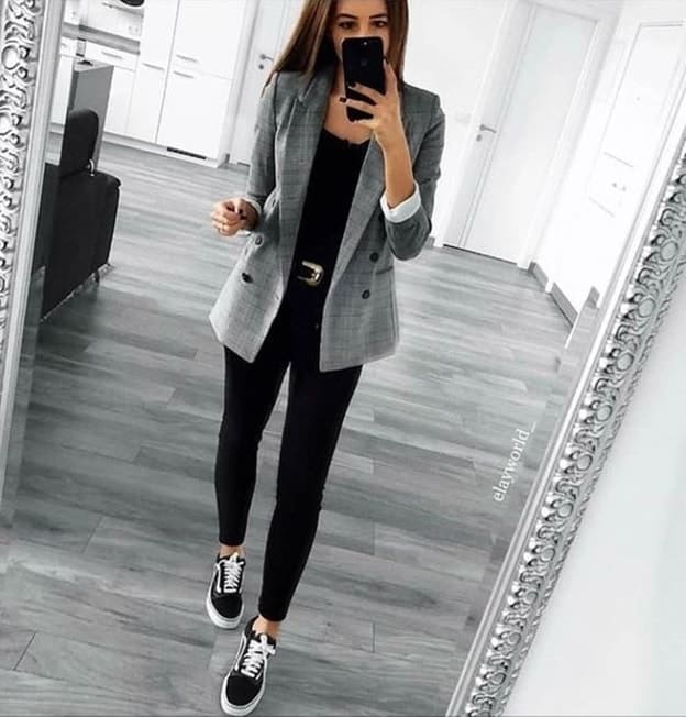 girls blazer outfit