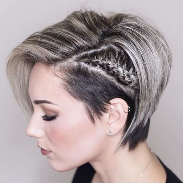 Graduated Bob With Undercut for Women with Fine Hair