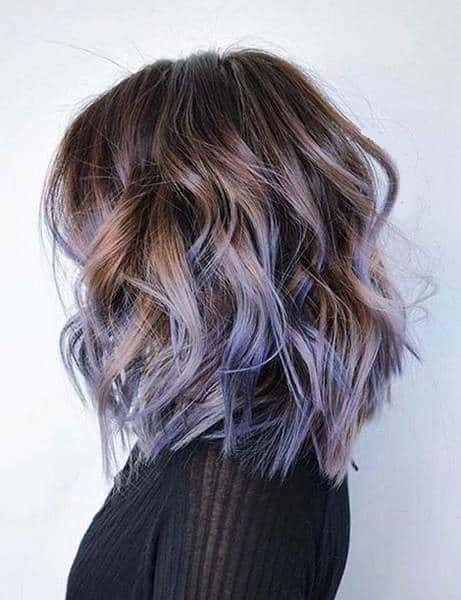 Multidimensional Lob Ombre style