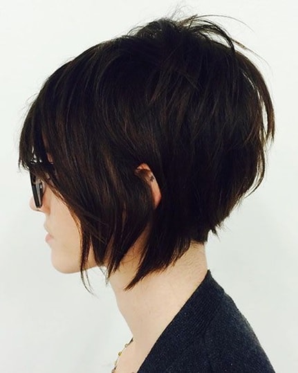 long pixie cut for women