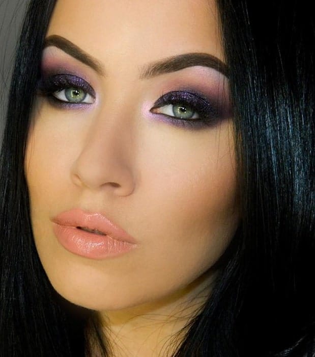 Light Black Smokey Eye Makeup Tutorial 