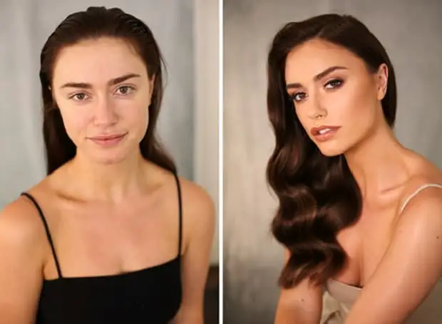 best makeup transformation of women